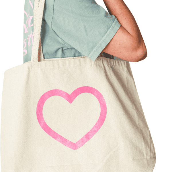 Small Biz Supporter Jumbo Cream Tote - Image 2